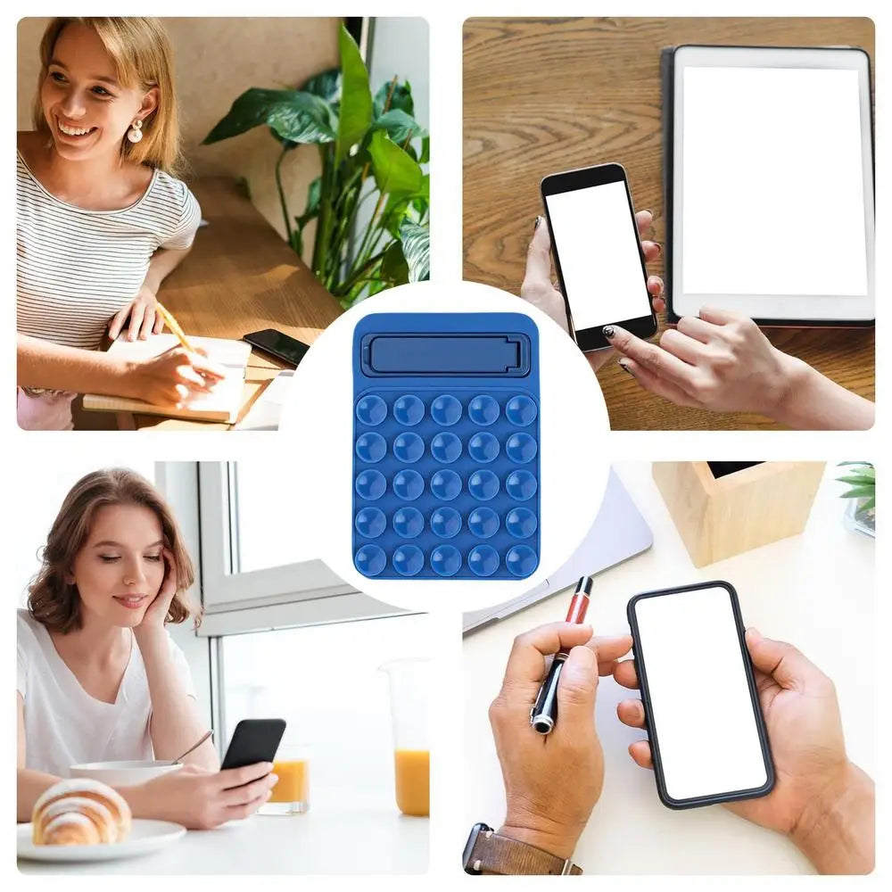 Silicone Suction Cup Phone Holder Multifunctional Non-slip Phone Sticky Holder