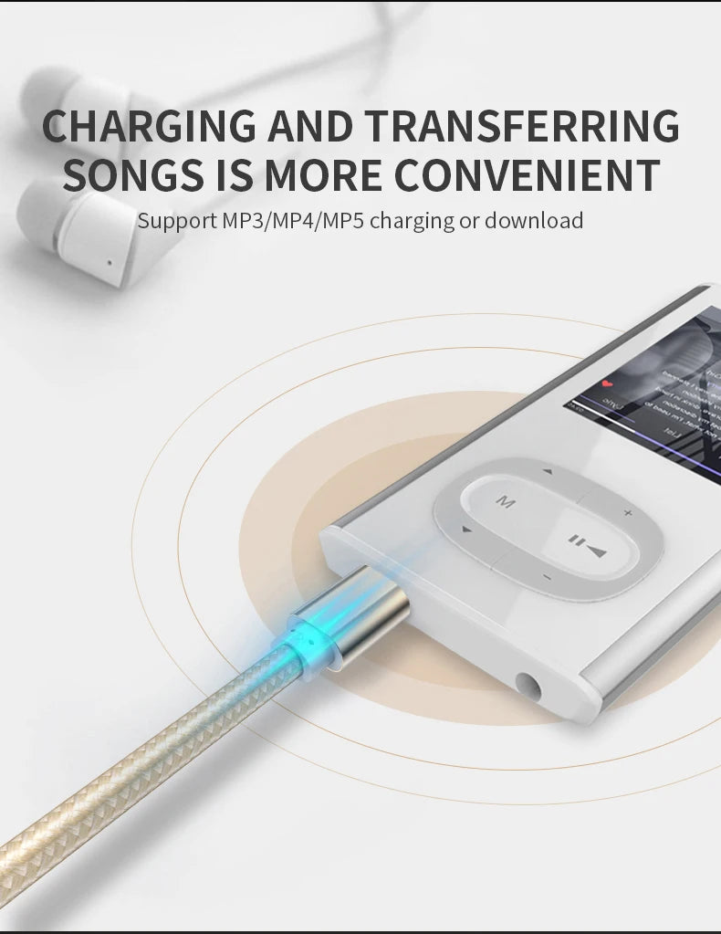NNBILI Mini USB Cable USB To USB Fast Charger Cable For USB 1M/2M