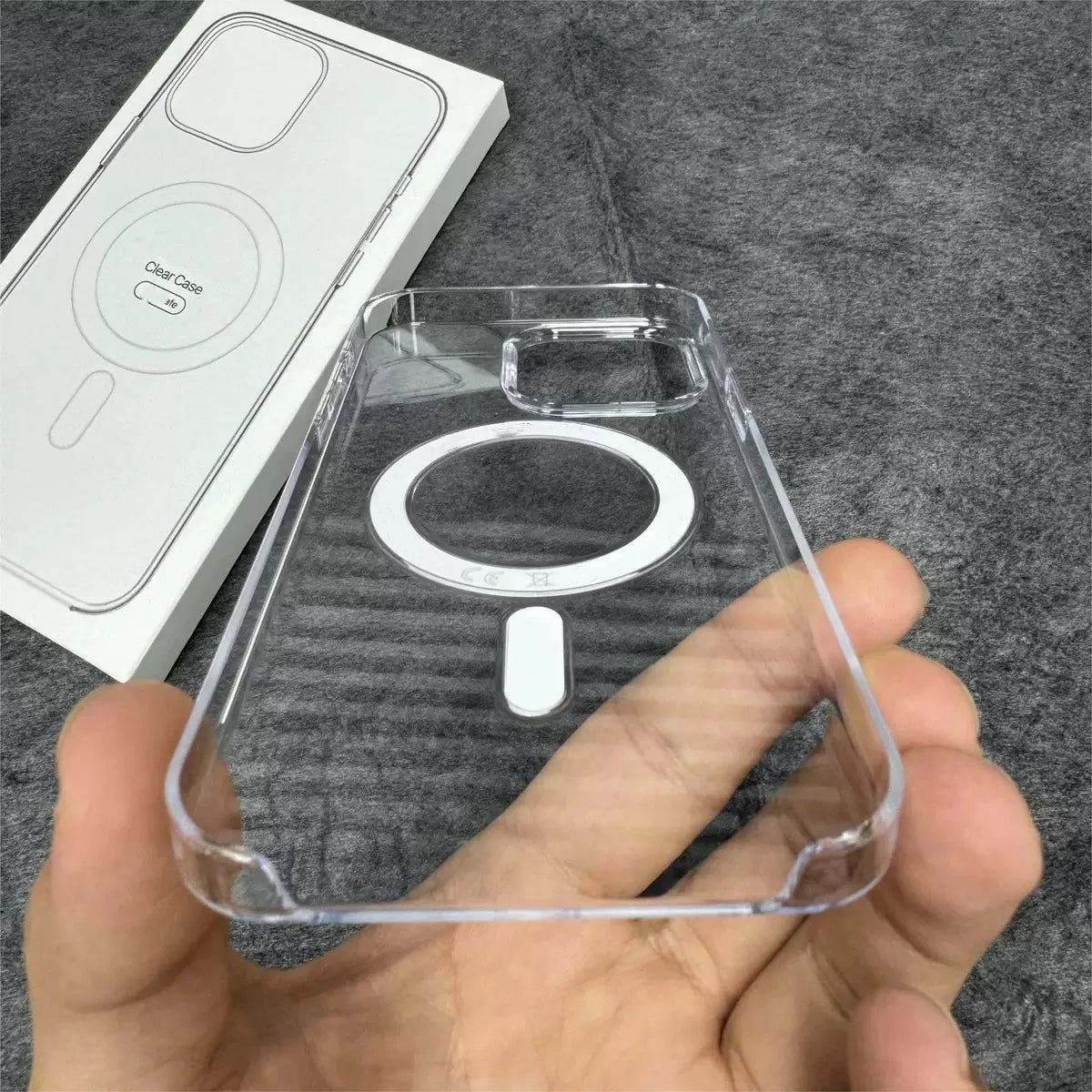 Original Animation Magnetic Case for iPhone 16 15 14 13 12 Pro Max Transparent Hard PC Cases For Magsafe Wireless Charge Cover