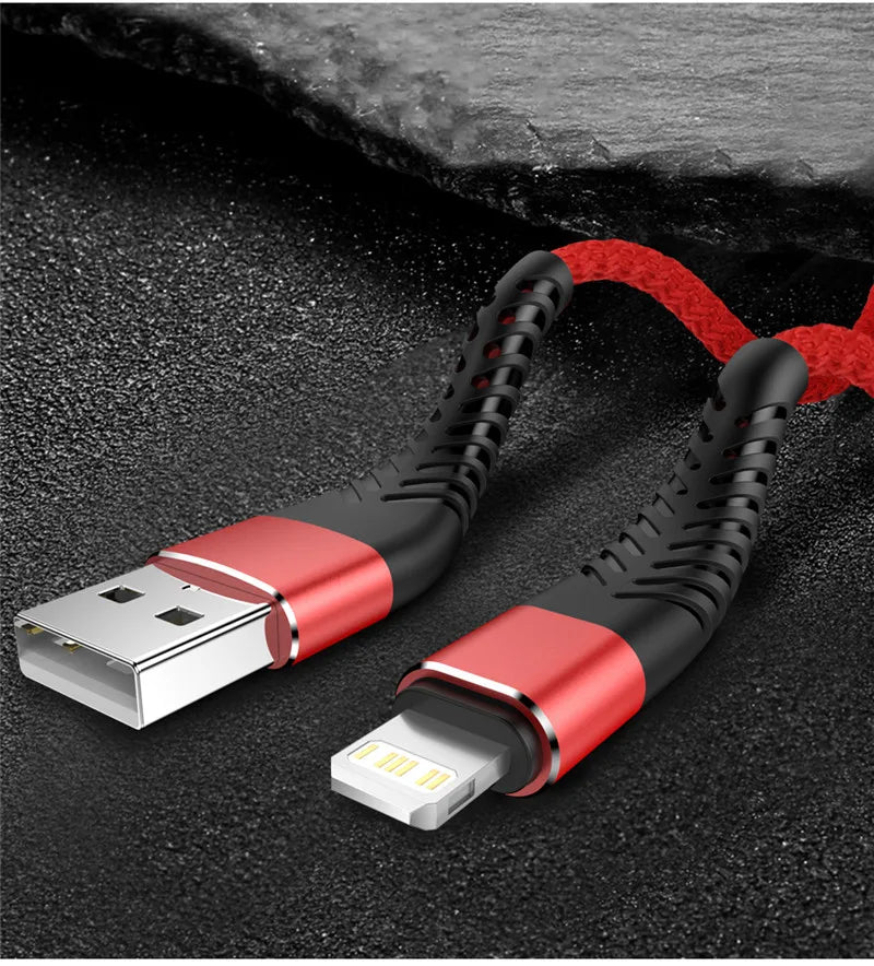 USB Cable For iPhone 14 13 12 11 Pro X XS Max 6 7 8 Plus SE Apple iPad Fast Charge Cord Origin Mobile Phone Charger Data Wire 3m