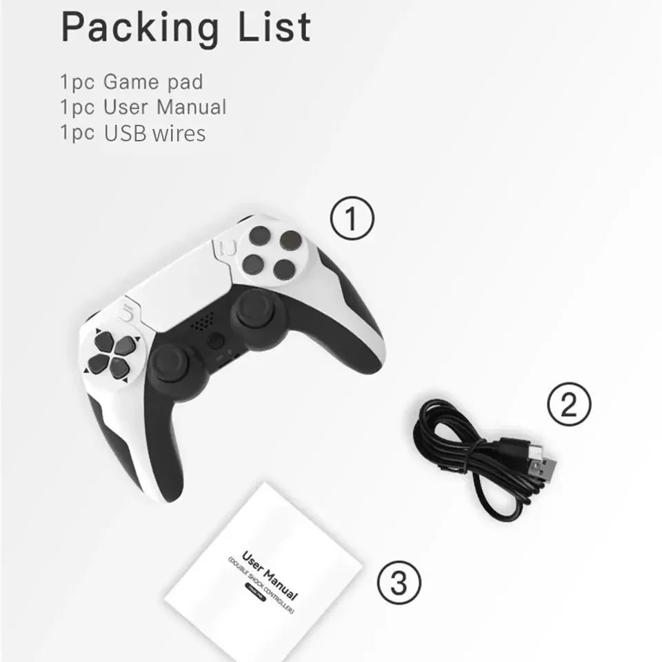 GAMINJA P48 Wireless Gamepad with Six Axis Gyroscope Game Controller For PS4 PS3 Console Wins 7 8 10