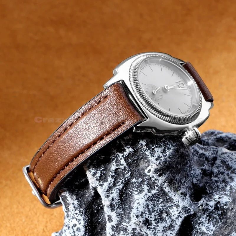 10mm 12mm Cow Leather Watch Strap Ultra-thin Wristbelt 14mm 16mm Slim Watch Band for SEIKO SSVW165 Women for Lola rose with Tool