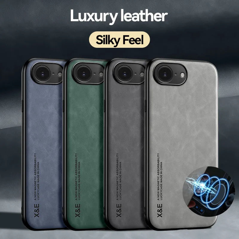Case For iPhone 16e 2025 For iPhone 16 Pro Max Plus Luxury Protective Cover Car Holder Phone Coque Fundas