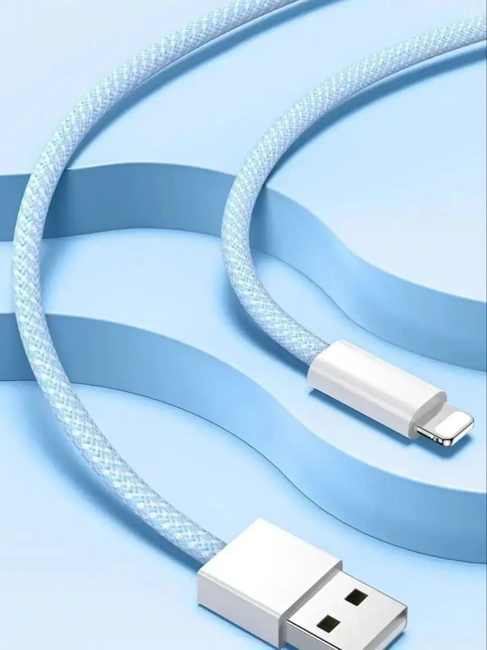 1/2/3 PACK, 3.3ft/6.6ft, USB-A to Lightning, 2.4A fast charging cable for Apple phone, for iPhone6/7/8plus/X/XR/XS/11/12/13/14P