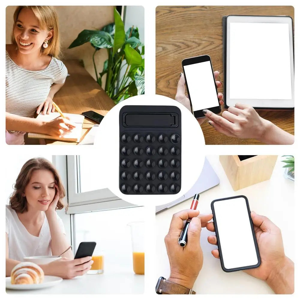 Silicone Suction Cup Phone Holder Multifunctional Non-slip Phone Sticky Holder