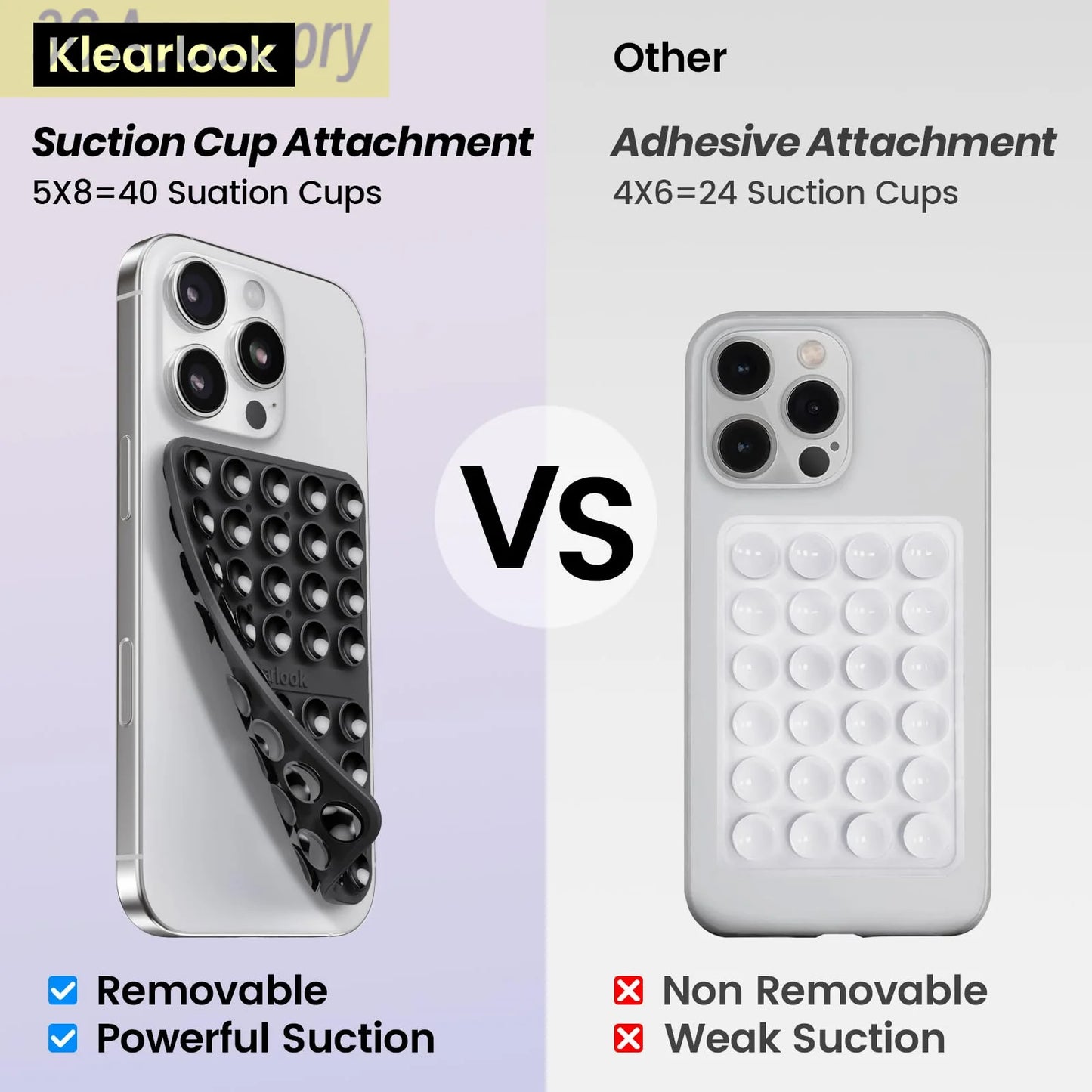 4 Pack Silicone Suction Phone Case Mount Silicon Adhesive Suction Cup Phone Mount Non Slip Sticky Phone Grip