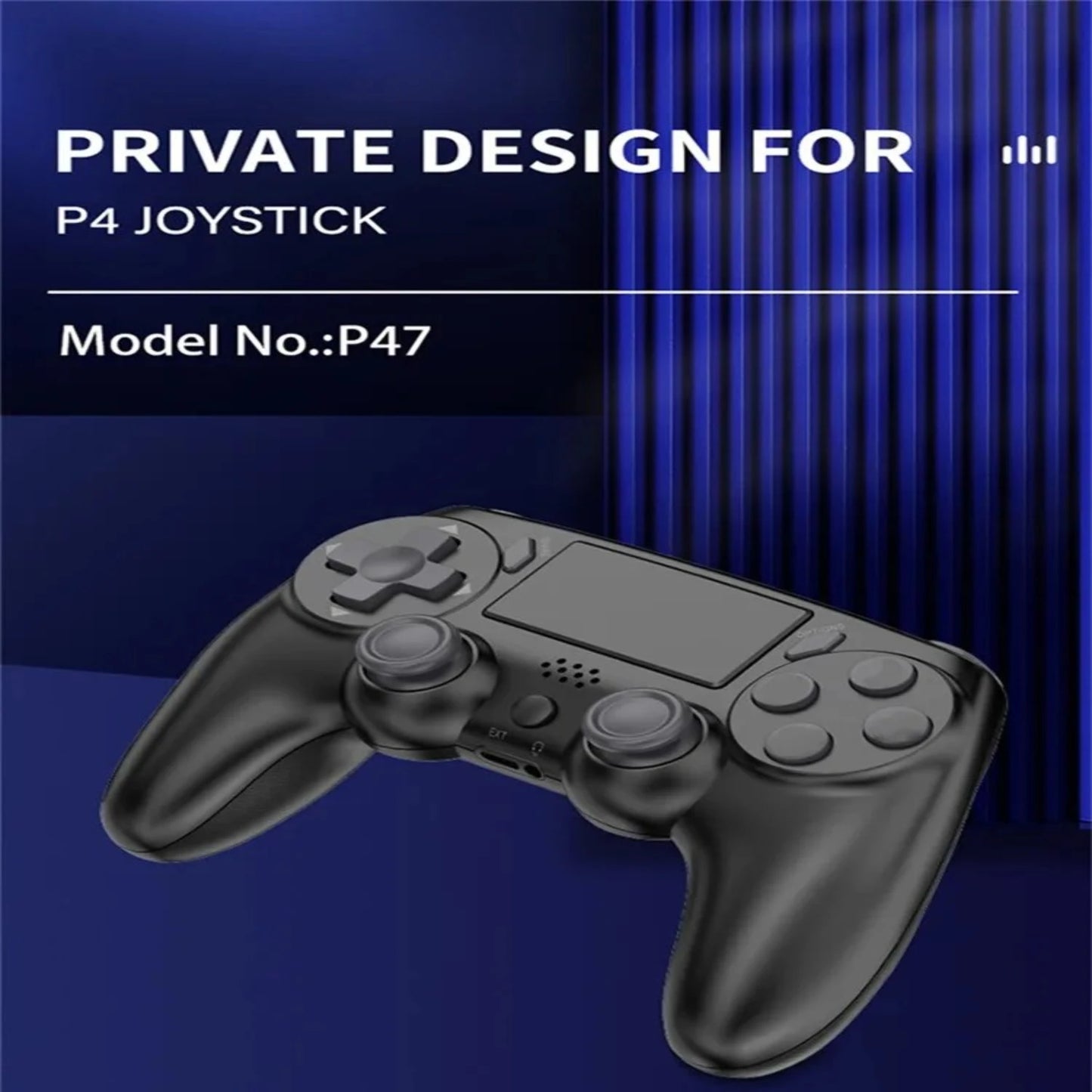 GAMINJA Wireless Gamepad with Six Axis Gyros Dual Vibration Game Controller  PS4 PS3 Game Console Windows 7 8 10
