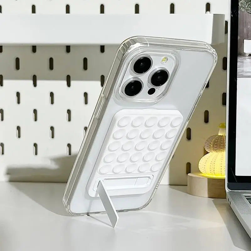 Silicone Suction Cup Phone Holder Multifunctional Non-slip Phone Sticky Holder
