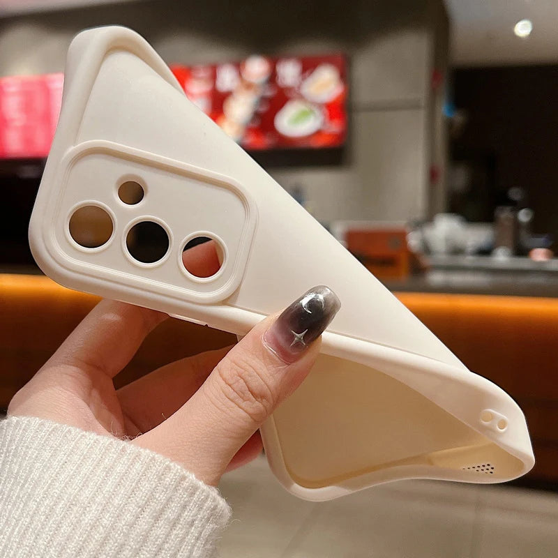 Candy Color Silicone Phone Case For Samsung S25 S24 S23 S22 Ultra S24 FE A14 A15 A35 A52 A53 A54 A25 A16 A56 A36 5G