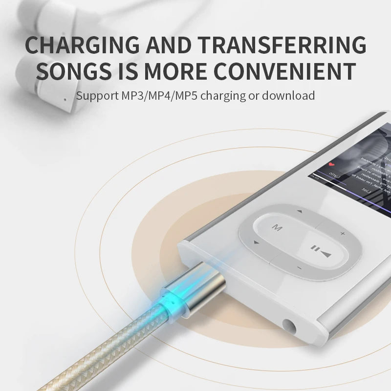 NNBILI Mini USB Cable USB To USB Fast Charger Cable For USB 1M/2M