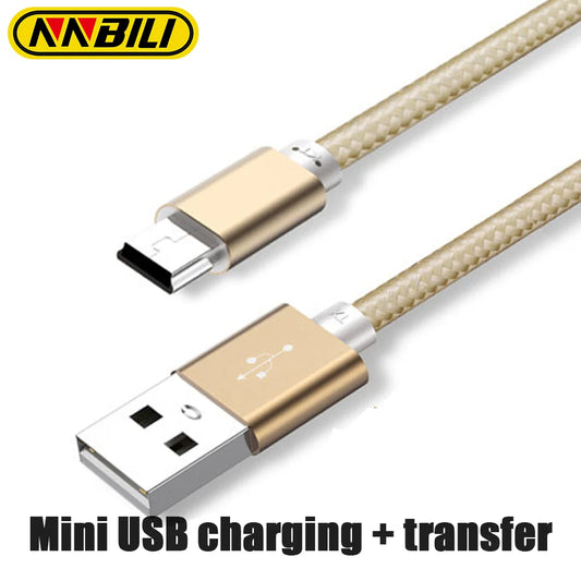 NNBILI Mini USB Cable USB To USB Fast Charger Cable For USB 1M/2M