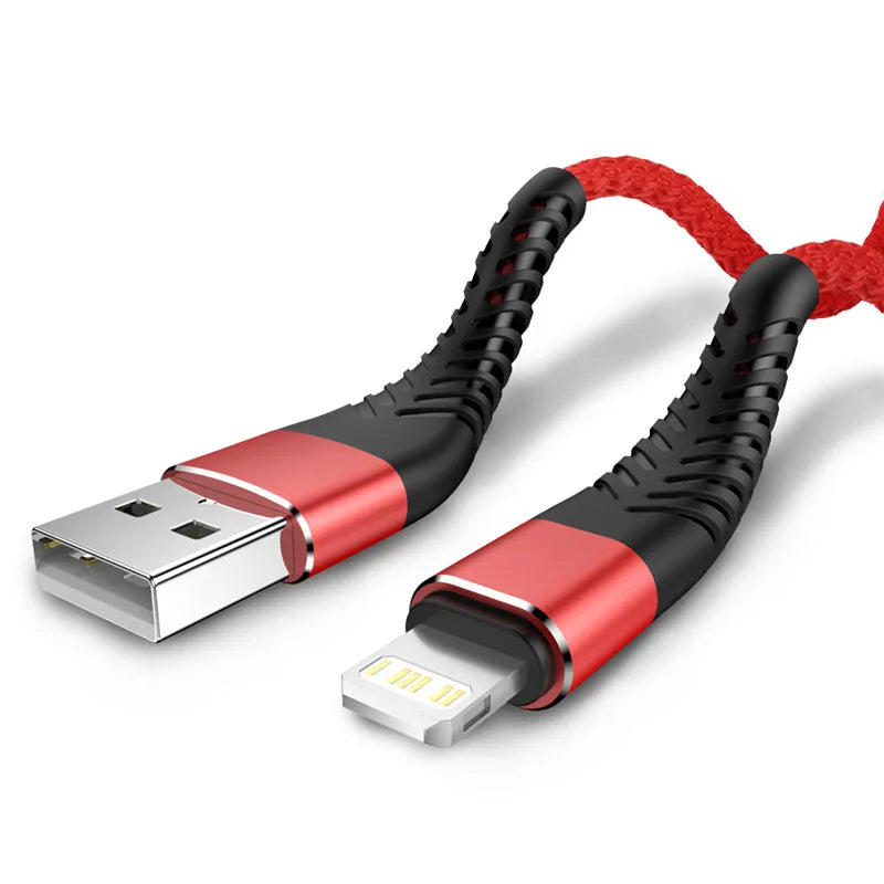 USB Cable For iPhone 14 13 12 11 Pro X XS Max 6 7 8 Plus SE Apple iPad Fast Charge Cord Origin Mobile Phone Charger Data Wire 3m