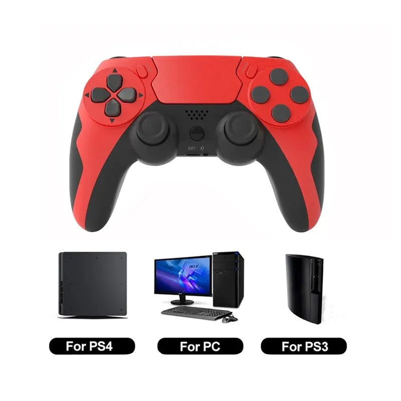 GAMINJA P48 Wireless Gamepad with Six Axis Gyroscope Game Controller For PS4 PS3 Console Wins 7 8 10