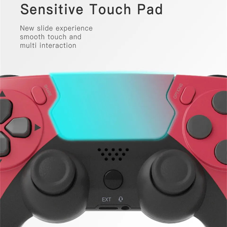 GAMINJA P48 Wireless Gamepad with Six Axis Gyroscope Game Controller For PS4 PS3 Console Wins 7 8 10