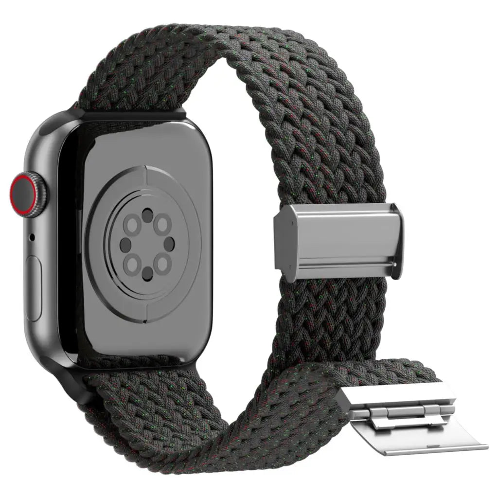 Strap For Apple watch band 46mm 45mm 44mm 49mm 40mm 41mm 42mm Braided loop correa bracelet iWatch series 10 8 9 7 5 se 6 4 Ultra