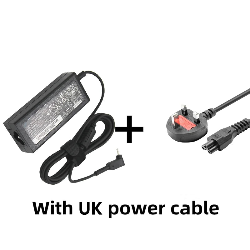 LZUMWS 19V 2.37A 45W 3.0*1.1mm AC Laptop Adapter Charger for Acer Aspire S7 S7-392/391 V3-371 A13-045N2A PA-1450-26 ES1-512-P84G