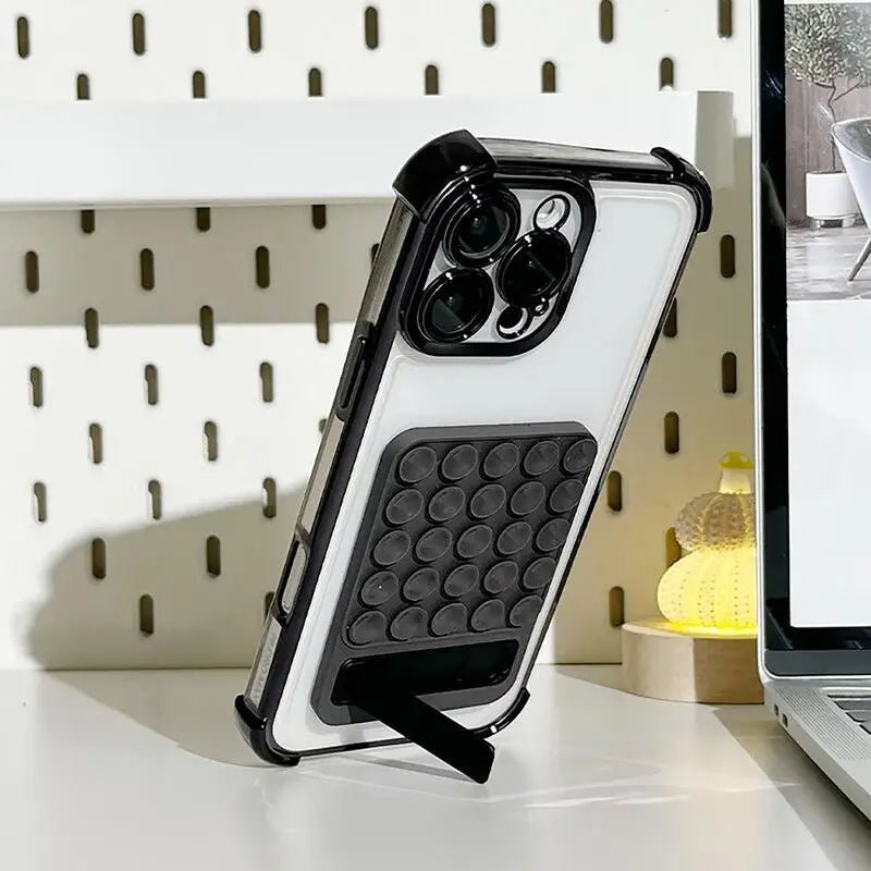 Silicone Suction Cup Phone Holder Multifunctional Non-slip Phone Sticky Holder
