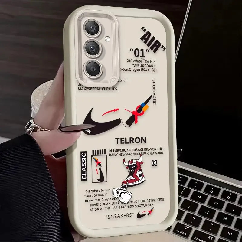 Sport Art Labels Phone Case for Samsung Galaxy A05 A05S A54 A34 A24 A14 A53 A33 A23 A13 A52 A52S A32 A22 A12 A71 A51 A31 A50 4G